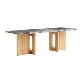 Audo - Androgyne Couchtisch Gestell Holz 120x45cm