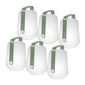 Fermob - Set de 6 lampes LED Balad avec batterie H 12cm