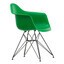 Vitra - Eames Plastic Armchair DAR onderstel zwart