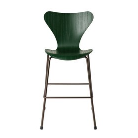Fritz Hansen - Serie 7™ Juniorstuhl Braun Bronze