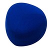 la palma - Kipu Stool H45 - blue/fabric Hallingdal 753/H x L x W: 45 x 57 x 57cm