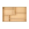 Schönbuch - Treasure Box Seed Box - ash/6 shelves/wall mounting/ free standing/LxWxH 68x10x42cm