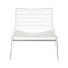 HAY - Hee Lounge Stuhl  - weiss/lackiert/72x67x67cm/Sitzhöhe: 37cm/für Innen- und Außerbereich geeignet