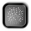 Vitra - Classic Tray Baby's Breath - Dienblad - zwart/28x28x2cm lxbxh