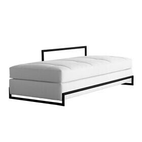 ClassiCon - Day Bed Grand Black Version Liegesofa Leder