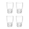 Kartell - Jellies Family - Set de 4 verres à eau - cristal clair/transparent