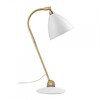 Gubi - Bestlite BL2 Table Lamp - white/matt/H 50cm, Ø 16cm/brass base
