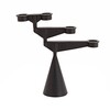 Tom Dixon - Spin Candelabra Mini - Chandelier-bougeoir - noir/PxHxP 37,7x38,5x11,9cm