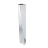 Alessi - Crevasse Blumenvase - edelstahl/glänzend poliert/LxBxH 8x6x42cm