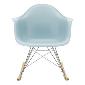 Vitra - Fauteuil à bascule Eames Plastic Armchair RAR RE chromé