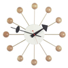 Vitra - Ball Clock Nelson - beech/wood/Ø33cm