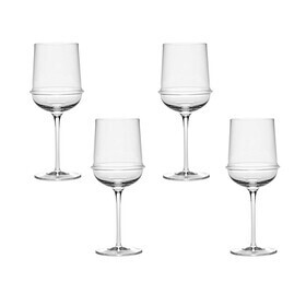 Serax - Dune wit wijnglas set van 4