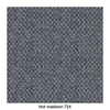 &tradition - Cloud LN3.2 3-Seater Sofa - grey/fabric Hot madison 724/WxHxD 220x75x84cm/black legs