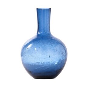 pols potten - Crackled Glass Ball Body Vase L