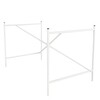 Richard Lampert - Eiermann 1 Table Frame eccentric - white/incl. Set Height Adjustment/eccentric/110 x 66 x 66cm