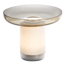 Artemide - Bontà LED batterij tafellamp met glazen bord