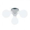 Kundalini - Atomium Wall - Wand-/plafondlamp - wit RAL 9010/polyethyleen/64x30x52cm lxbxh