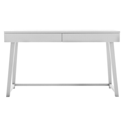 Gervasoni - Gray 50 Schreibtisch 130x75x45cm - nussbaum weiß/lackiert