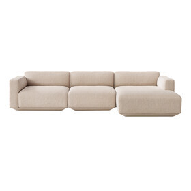 &Tradition - Develius 3-zits sofa chaise longue rechts