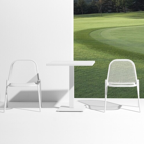 emu - Round - Table de jardin  
