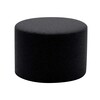 Softline - Drum Stool / Side Table S - black/Felt fabric 636/H 30cm / Ø 45cm