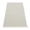 pappelina - Mono Rug 85x160cm - fossil grey - warm grey/woven/stitched edge/for indoor & outdoor use