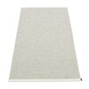 pappelina - Mono Rug 85x160cm - fossil grey - warm grey/woven/stitched edge/for indoor & outdoor use