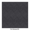 Softline - Bon-Bon Pouf S - grau/Stoff Filz 623/BxHxT 60x33x30cm/Bezug abziehbar
