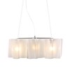 Artemide - Logico Sospensione 3 in linea Pendelleuchte - weiß/Metall/Opalglas/LxBxH 100x40x31cm