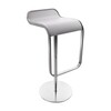 la palma - Lem 80 Fix Bar Stool Frame Chrome Mat - stainless steel/stainless steel
