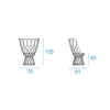emu - Re-Trouvé Outdoor Armchair - line drawing