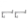 Schönbuch - Lux - Patère murale set - chrome/brillant/Ø 9,0 cm/2 unités