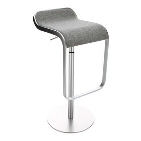 Lapalma - LEM S80 Barhocker Sitzfläche Stoff 66-79cm
