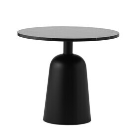 Normann Copenhagen - Table d'appoint réglable en hauteur Turn marbre