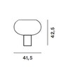 Foscarini - Buds 2 Table Lamp - line drawing