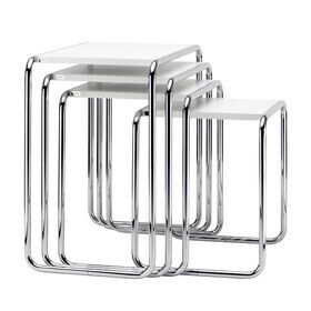 Thonet - B 9 Beistelltisch 4er Set Esche