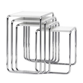 Thonet - B 9 Beistelltisch 4er Set Esche
