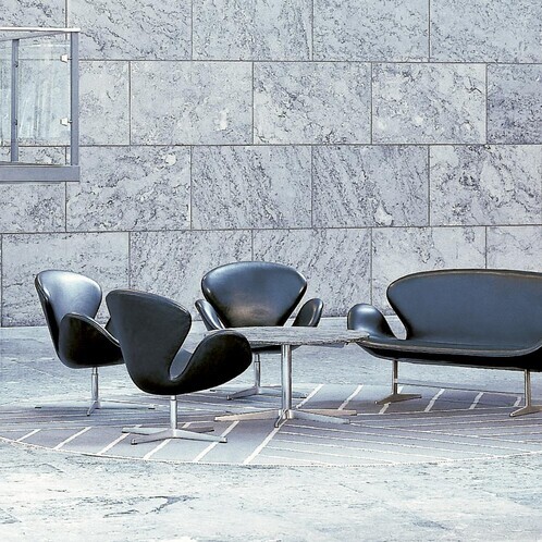 Fritz Hansen - Swan Chair Sessel Leder