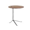 Fritz Hansen - Little Friend - Table d'appoint piètement poli - chêne/réglable en hauteur 50-73cm