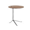 Fritz Hansen - Little Friend - Table d'appoint piètement poli - chêne/réglable en hauteur 50-73cm