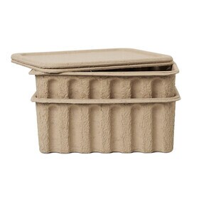 Ferm Living - Paper Pulp Box set van 2
