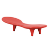 Cappellini - Orgone Marc Newson Chaise Longue - red/glossy/181x74x50cm