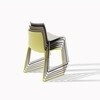 Arper - Catifa 46 0278 - Chaise unicolore pied chromé