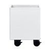 Montana - Play Aufbewahrungsbox mit Rollen - new white 101/lackiert/45 x 35,4 x 35,4 cm