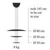Catellani & Smith - Macchina Della Luce I LED - Suspension - dessin au trait
