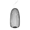 Foscarini - Spokes 1 LED Pendelleuchte - graphit/2700K/2780lm/H71cm/Ø32.5cm