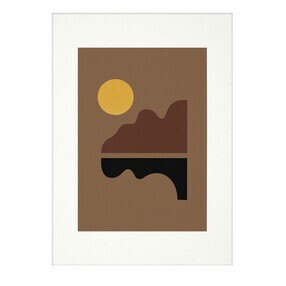 Paper Collective - Malibu kunstafdruk