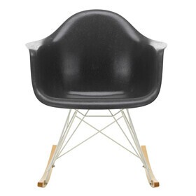 Vitra - Eames Fiberglass RAR schommelstoel onderstel wit