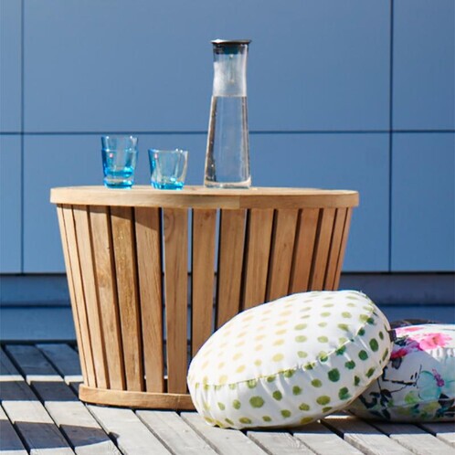 Jan Kurtz - Circus Side Table - natural/H 43cm, Ø 50cm