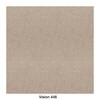 Softline - Noa Sofa 3-Seater - creme/fabrics vision 446/WxHxD 294x68x98cm/chrome base